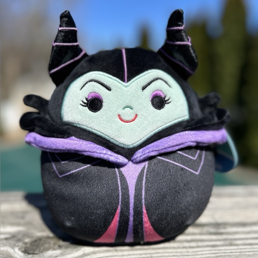 Disney Maleficent 6 Inch Squishmallows NWOT